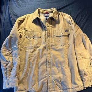 Dickies Men's Brown Shirt Jacket